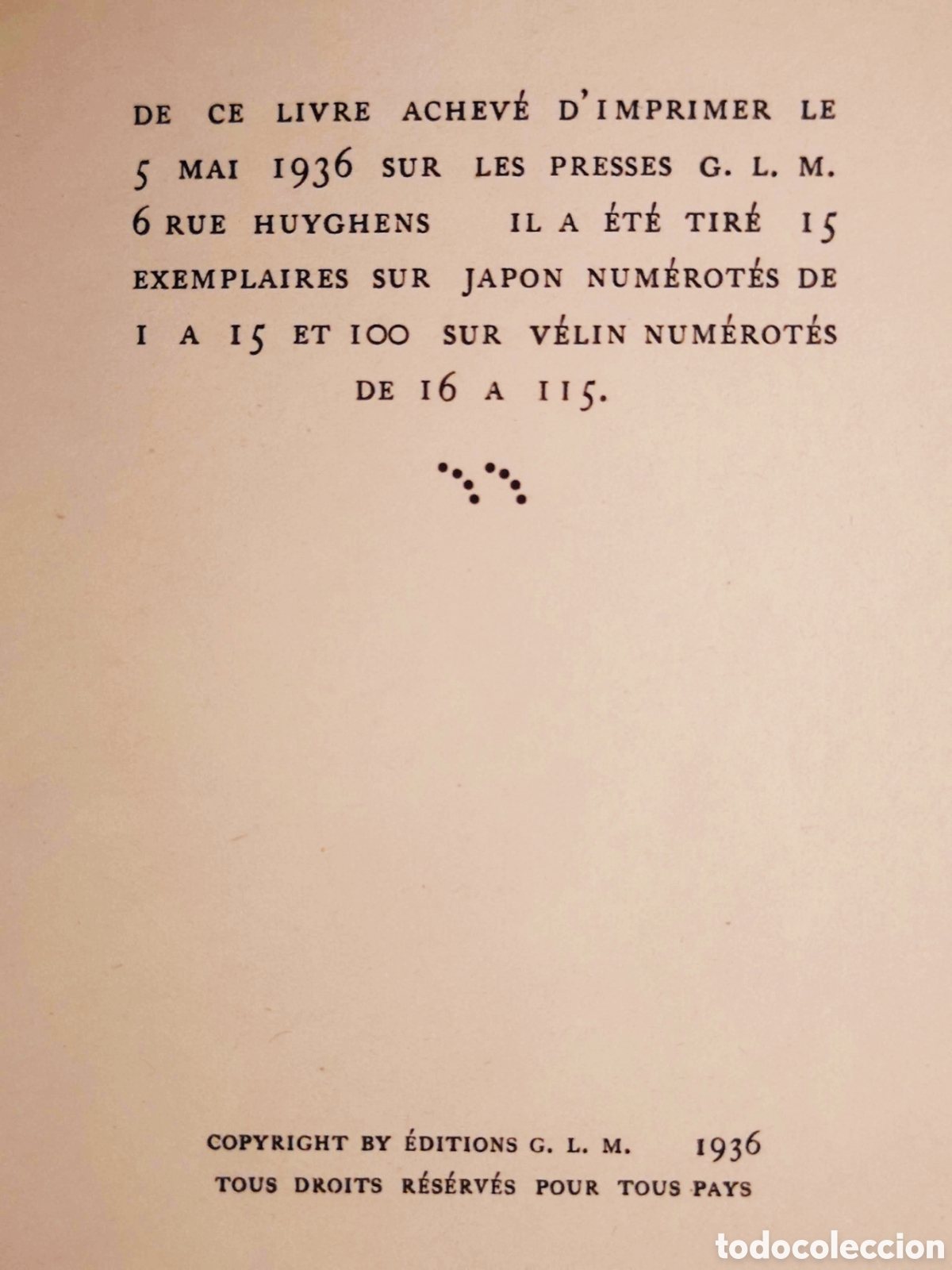 Libros antiguos: Notes sur la po&eacute;sie, Andr&eacute; Breton y Paul Eluard - Foto 3