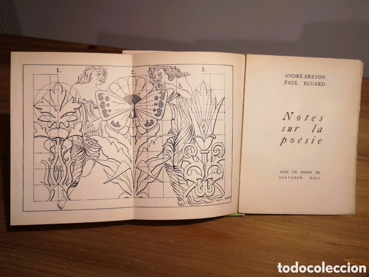 Libros antiguos: Notes sur la po&eacute;sie, Andr&eacute; Breton y Paul Eluard - Foto 9