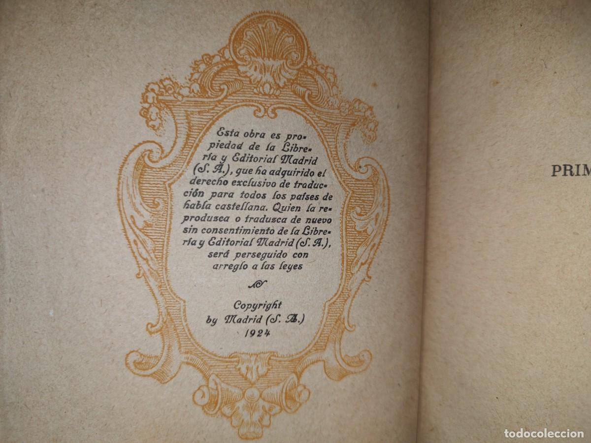 Libros antiguos: 181- UNA DEUDA DE HONOR - M. MARYAN - 1924 - Foto 4