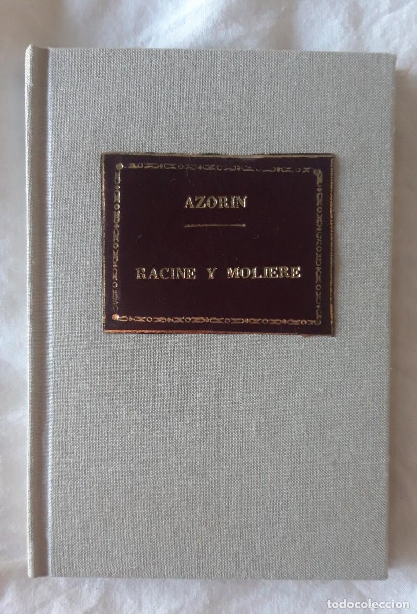 Libros antiguos: Racine y Moliere Azorin - Foto 2