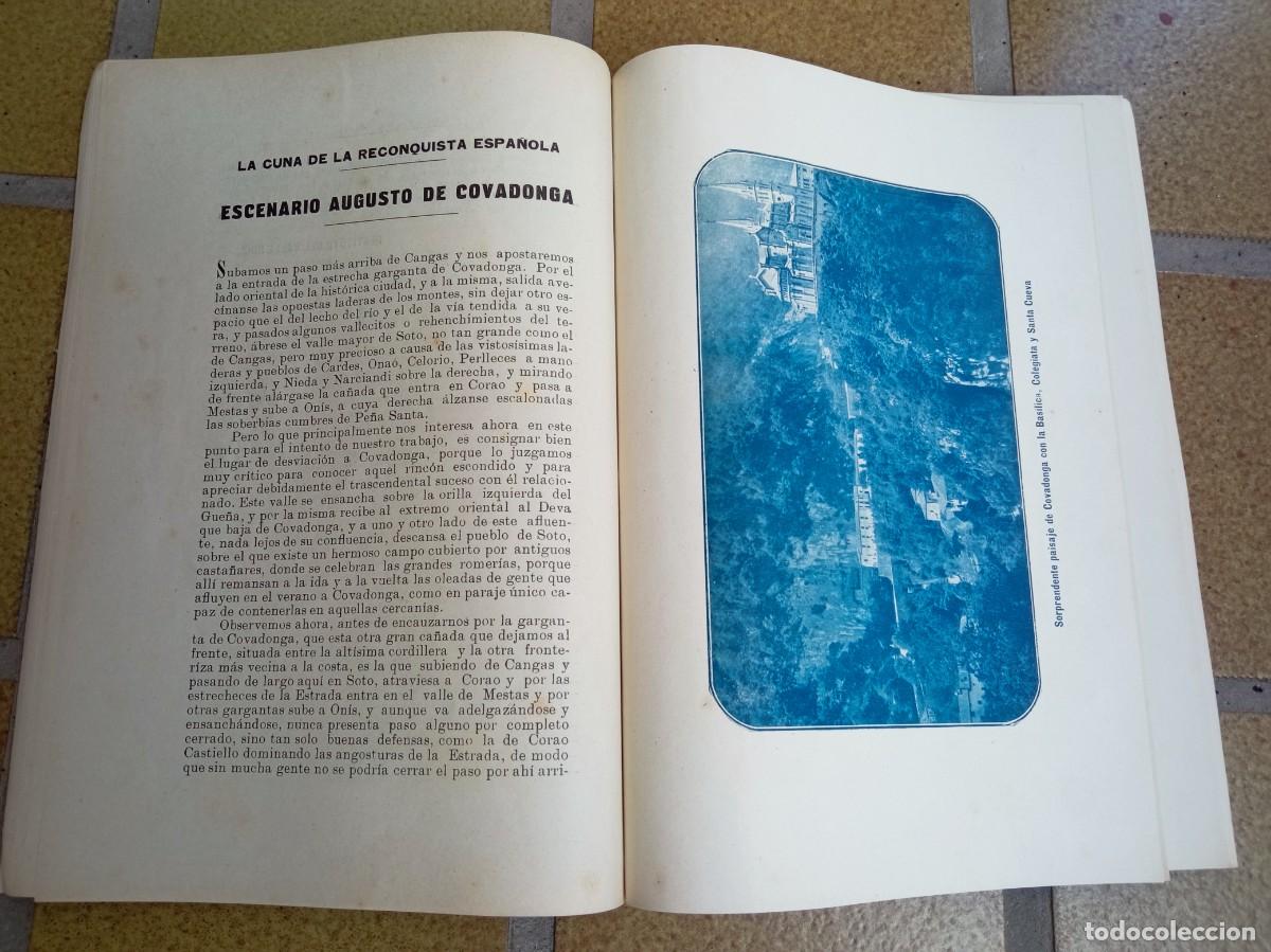 Libros antiguos: Batalla y santuario de Covadonga. VV. AA. - Foto 3