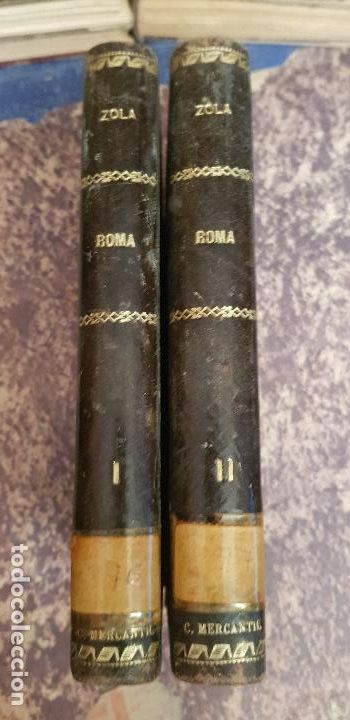 Libros antiguos: EMILIO ZOLA-ROMA-A&Ntilde;O - Foto 1