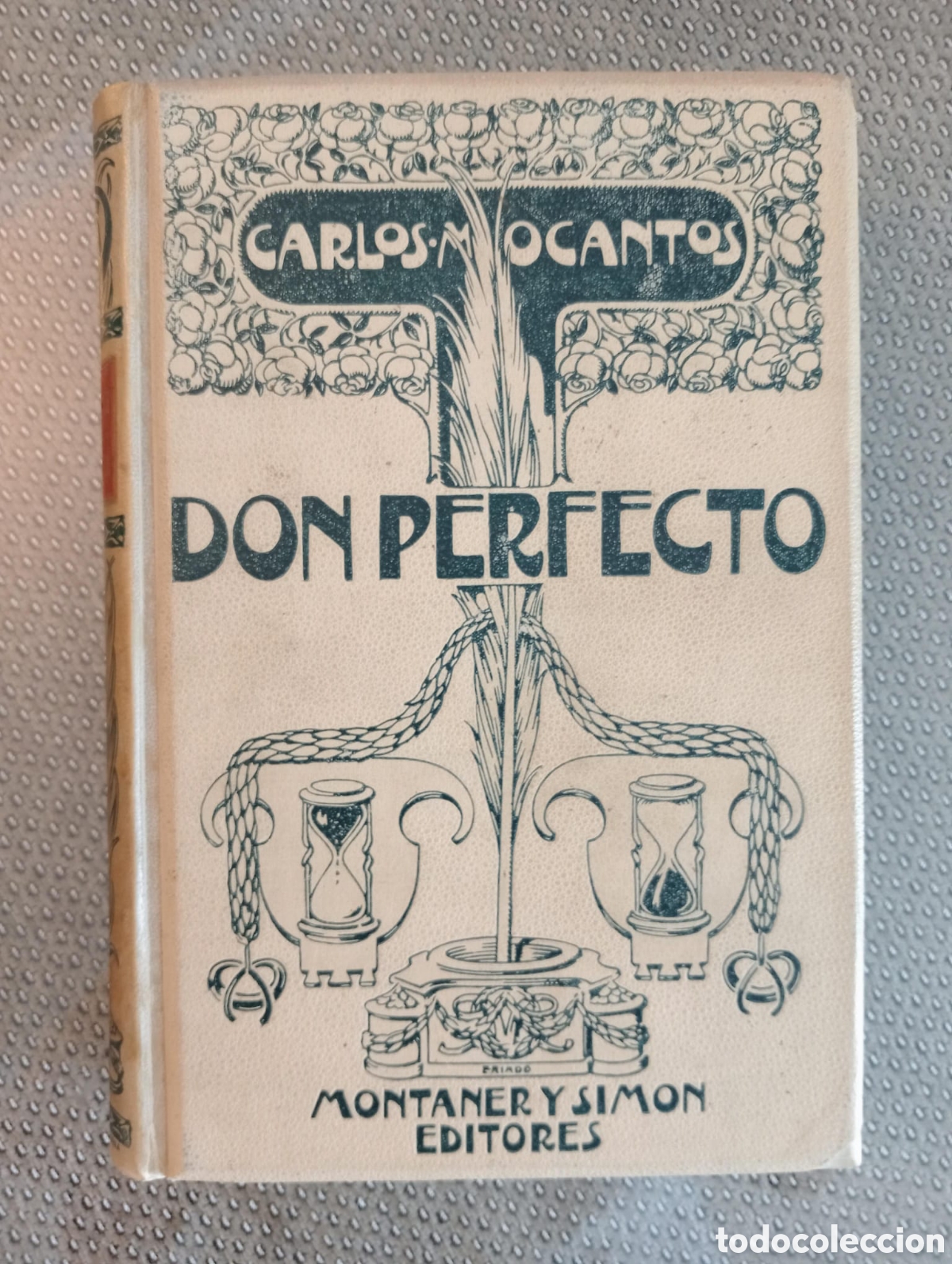 Libros antiguos: Don Perfecto / Carlos Mar&iacute;a Cantos - Foto 3