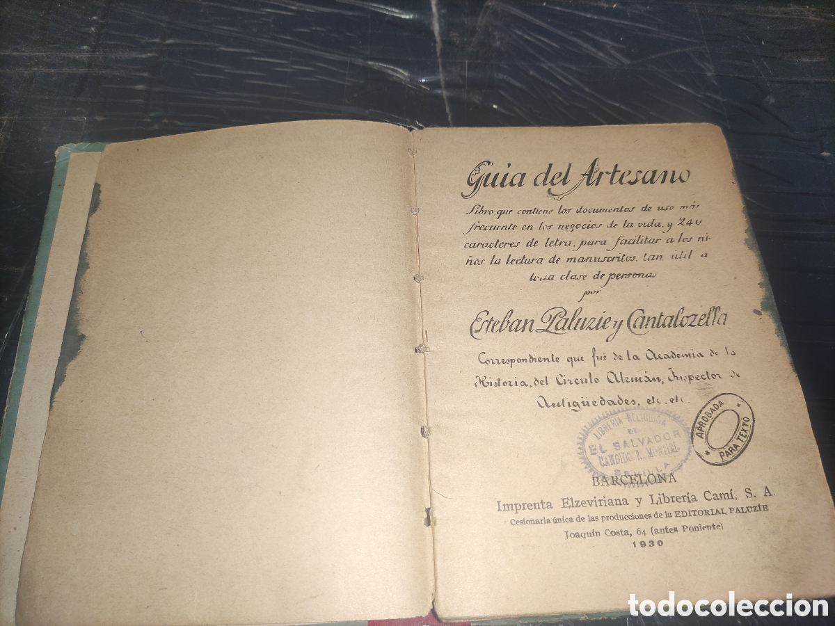 Libros antiguos: Guia del Artesano. - Foto 3