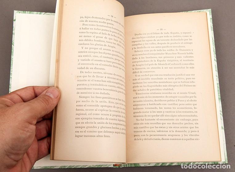 Libros antiguos: CIRCULO ARAGON&Eacute;S DE MADRID - 1884 - SESI&Oacute;N INAUGURAL - Foto 3