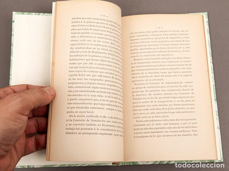 Libros antiguos: CIRCULO ARAGON&Eacute;S DE MADRID - 1884 - SESI&Oacute;N INAUGURAL - Foto 4