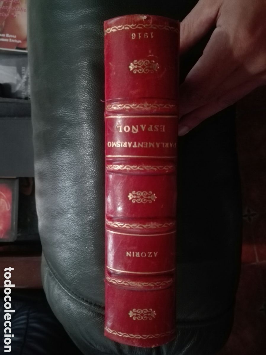 Libros antiguos: Azor&iacute;n. Parlamentarismo espa&ntilde;ol. - Foto 1