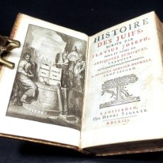 Libros antiguos: AÑO 1703 EL ARCA DE LA ALIANZA HEBREOS ANTIGÜEDADES JUDÍAS DEL HISTORIADOR FLAVIO JOSEFO GRABADO T2