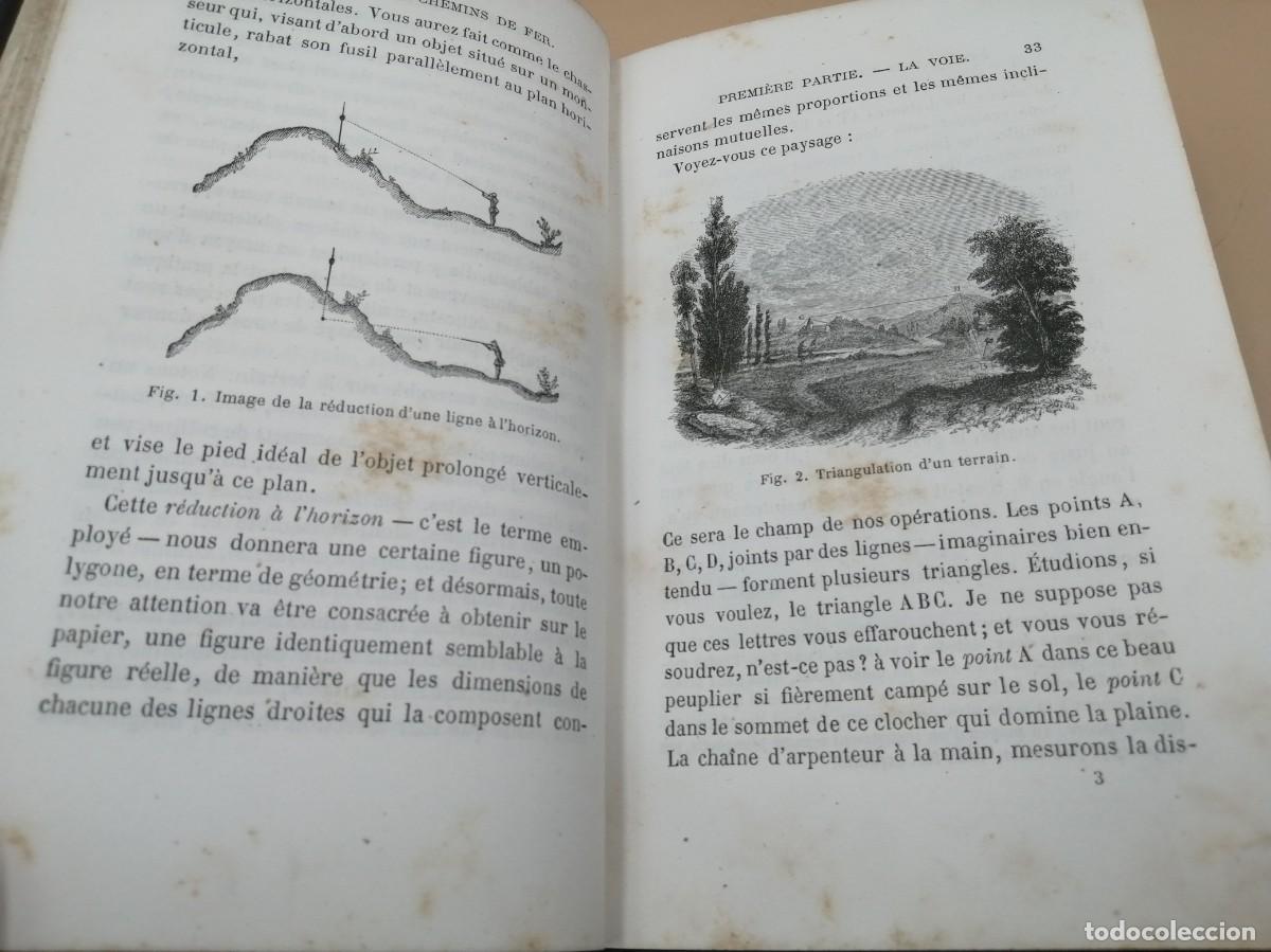 Libros antiguos: SIMPLE EXPLICATION DES CHEMINS DE FER GUILLEMIN 1862 ILLUSTR&Eacute;E - Foto 6