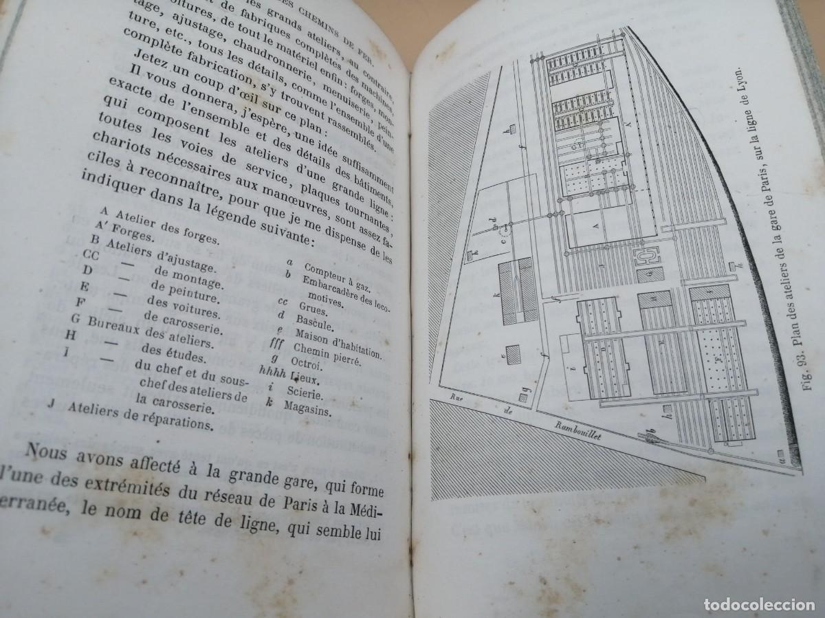 Libros antiguos: SIMPLE EXPLICATION DES CHEMINS DE FER GUILLEMIN 1862 ILLUSTR&Eacute;E - Foto 14