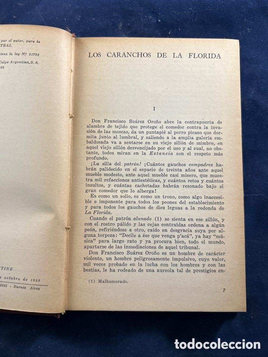 Libros antiguos: LOS CARANCHOS DE LA FLORIDA - Foto 2