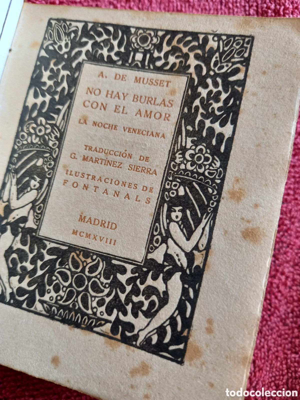 Libros antiguos: LIBRO A. DE MUSSET BIBLIOTECA ESTRELLA - Foto 5