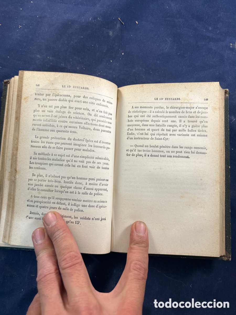 Libros antiguos: LES 13 HUSSARDS - Foto 2