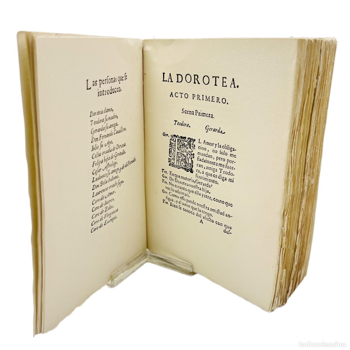 Libros antiguos: LOPE DE VEGA - LA DOROTEA - 1951 - Foto 4