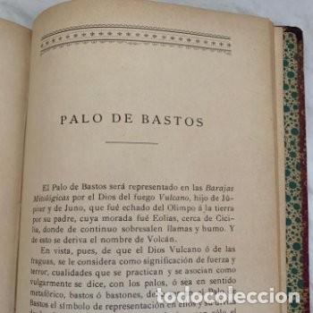 Libros antiguos: Manual te&oacute;rico-pr&aacute;ctico de las Barajas Mitol&oacute;gicas, de 1901 - Foto 8