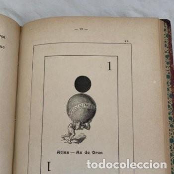 Libros antiguos: Manual te&oacute;rico-pr&aacute;ctico de las Barajas Mitol&oacute;gicas, de 1901 - Foto 9