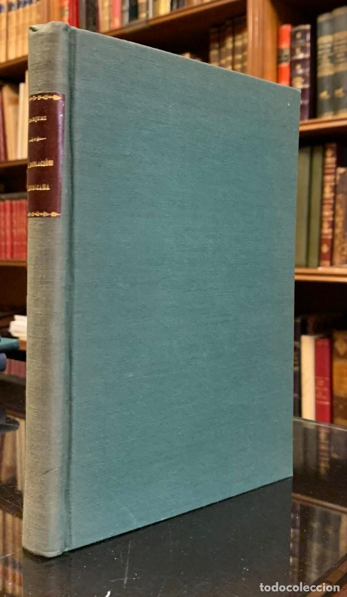 Livros antigos: La Poblaci&oacute;n Americana y como algunos han tratado de esclarecer sus or&iacute;genes - Fernando Marquez de l