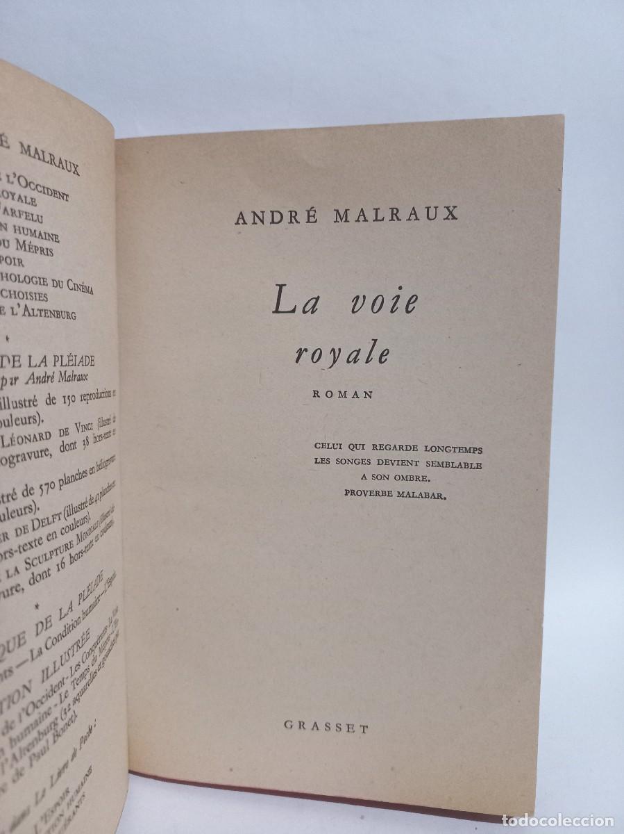 Libros antiguos: Andr&eacute; Malraux - La Voie Royale - 1930 - Foto 2