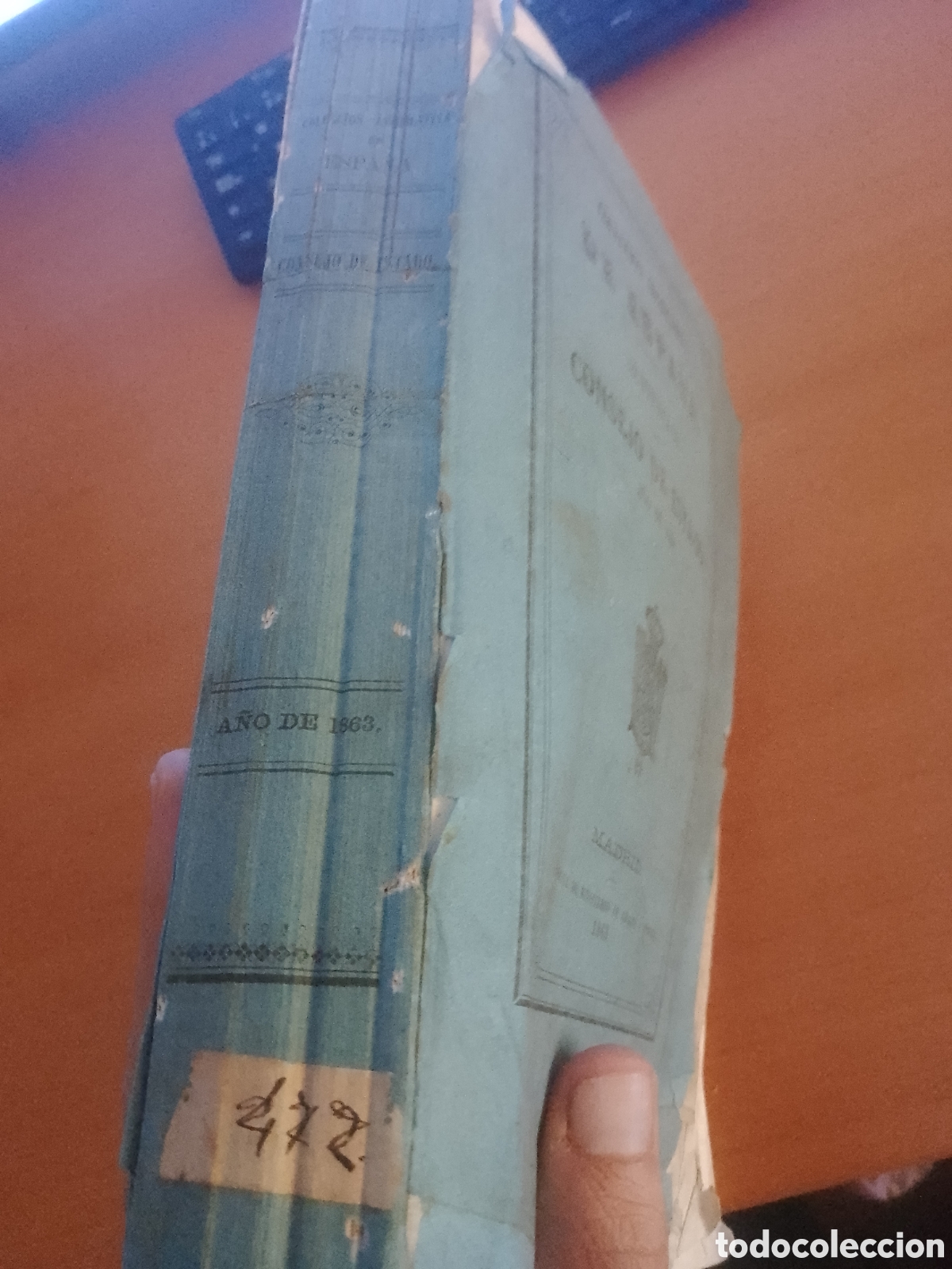 Libros antiguos: Sentencias Consejo De Estado - Foto 9