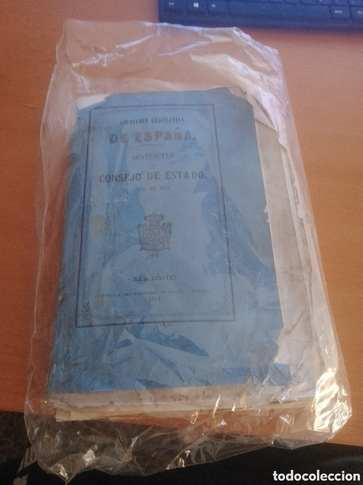 Libros antiguos: Sentencias Consejo De Estado - Foto 11