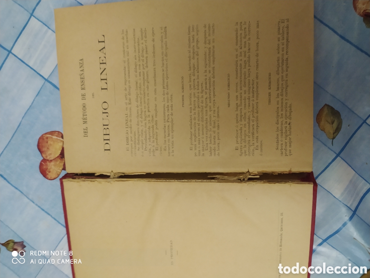 Libros antiguos: Libro de 1904, de Dibujo lineal Paronnet - Foto 4