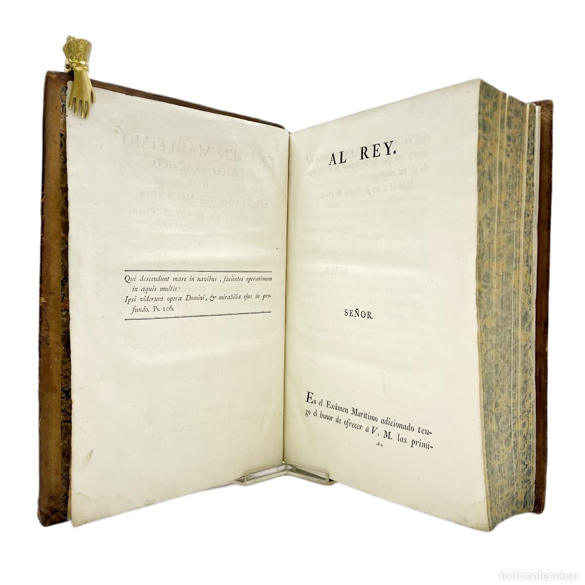 Libros antiguos: JORGE JUAN - EXAMEN MARITIMO, CONSTRUCCI&Oacute;N DE LOS NAV&Iacute;OS - 1793 - Foto 4