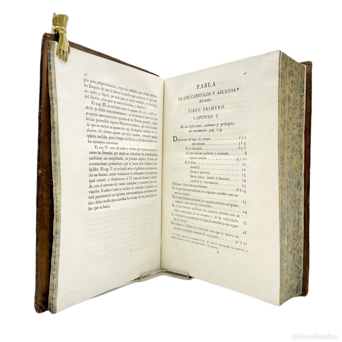 Libros antiguos: JORGE JUAN - EXAMEN MARITIMO, CONSTRUCCI&Oacute;N DE LOS NAV&Iacute;OS - 1793 - Foto 5