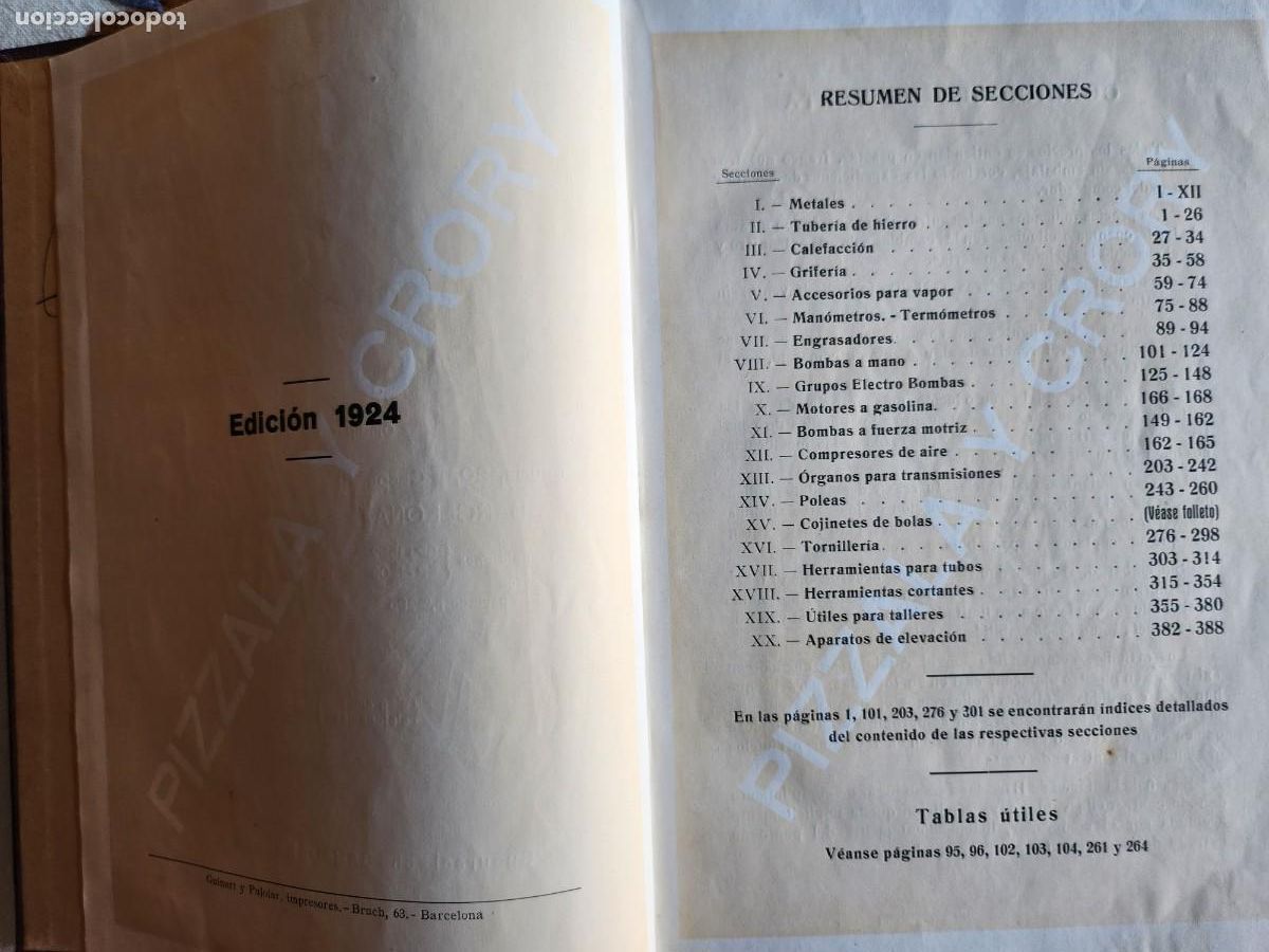 Libros antiguos: PIZZALA Y GRORY 1924 - Foto 5