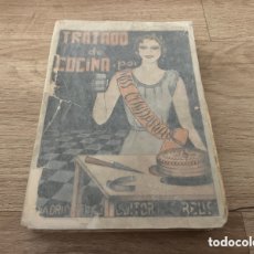 Libri antichi: TRATADO DE COCINA POR MISS CULINARIA, 1ª ED. MADRID, ED. REUS, 1933.