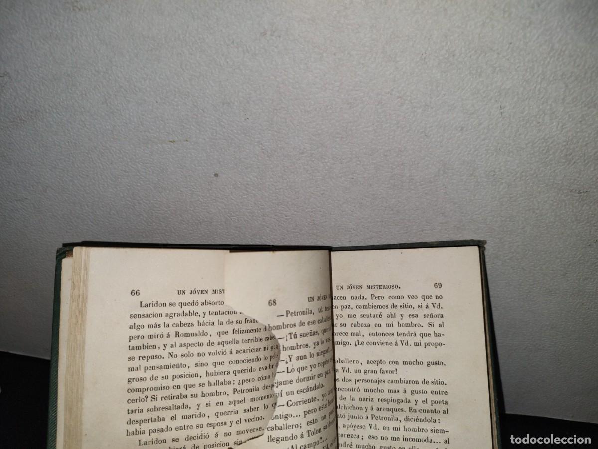 Libros antiguos: 190- UN JOVEN MISTERIOSO - KOCK - 1874 - Foto 7