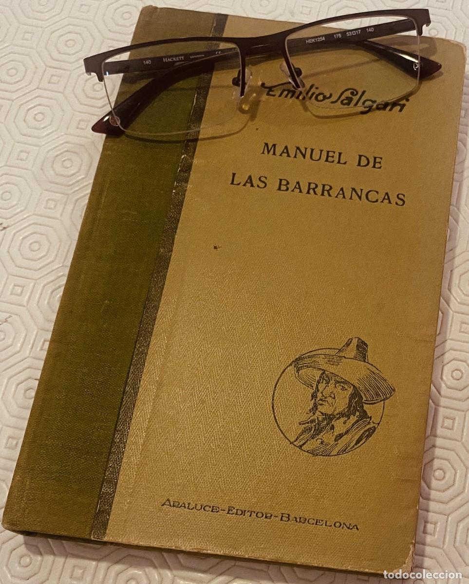 Libros antiguos: Manuel de las barrancas - Emilio Salgari - Foto 2