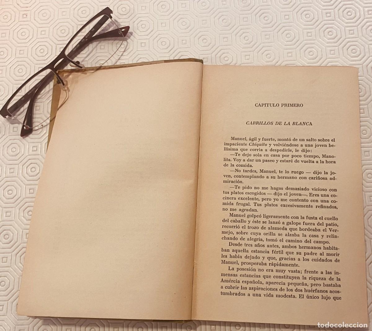 Libros antiguos: Manuel de las barrancas - Emilio Salgari - Foto 5