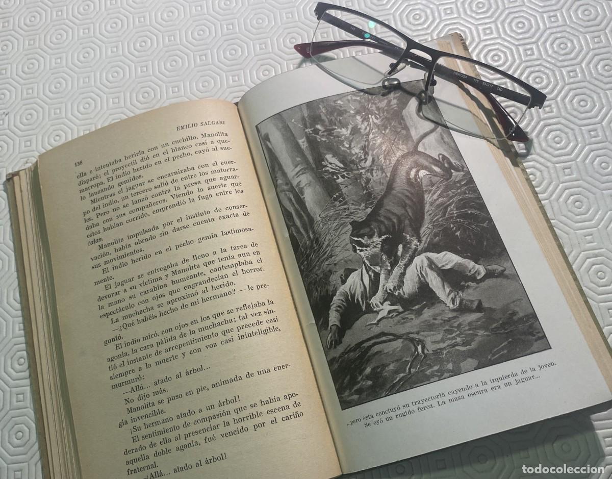 Libros antiguos: Manuel de las barrancas - Emilio Salgari - Foto 7