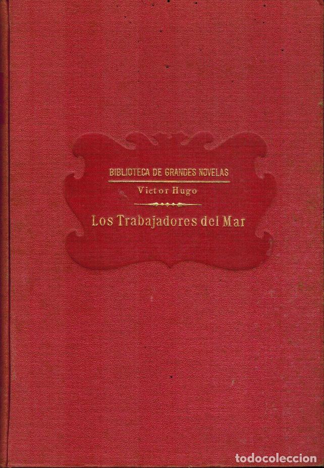 Libros antiguos: LOS TRABAJADORES DEL MAR - Foto 1