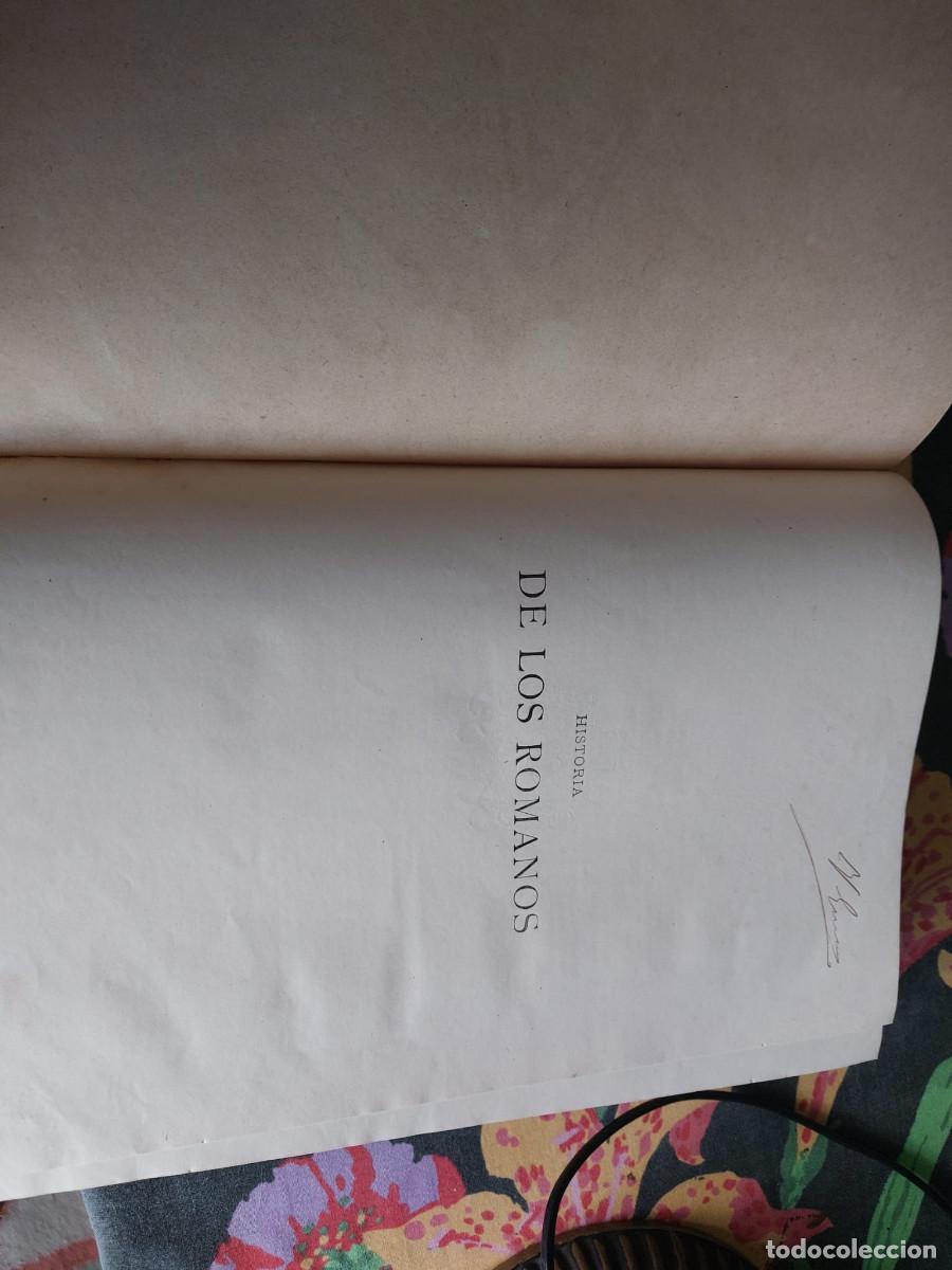 Libros antiguos: Historia de los romanos - Foto 9