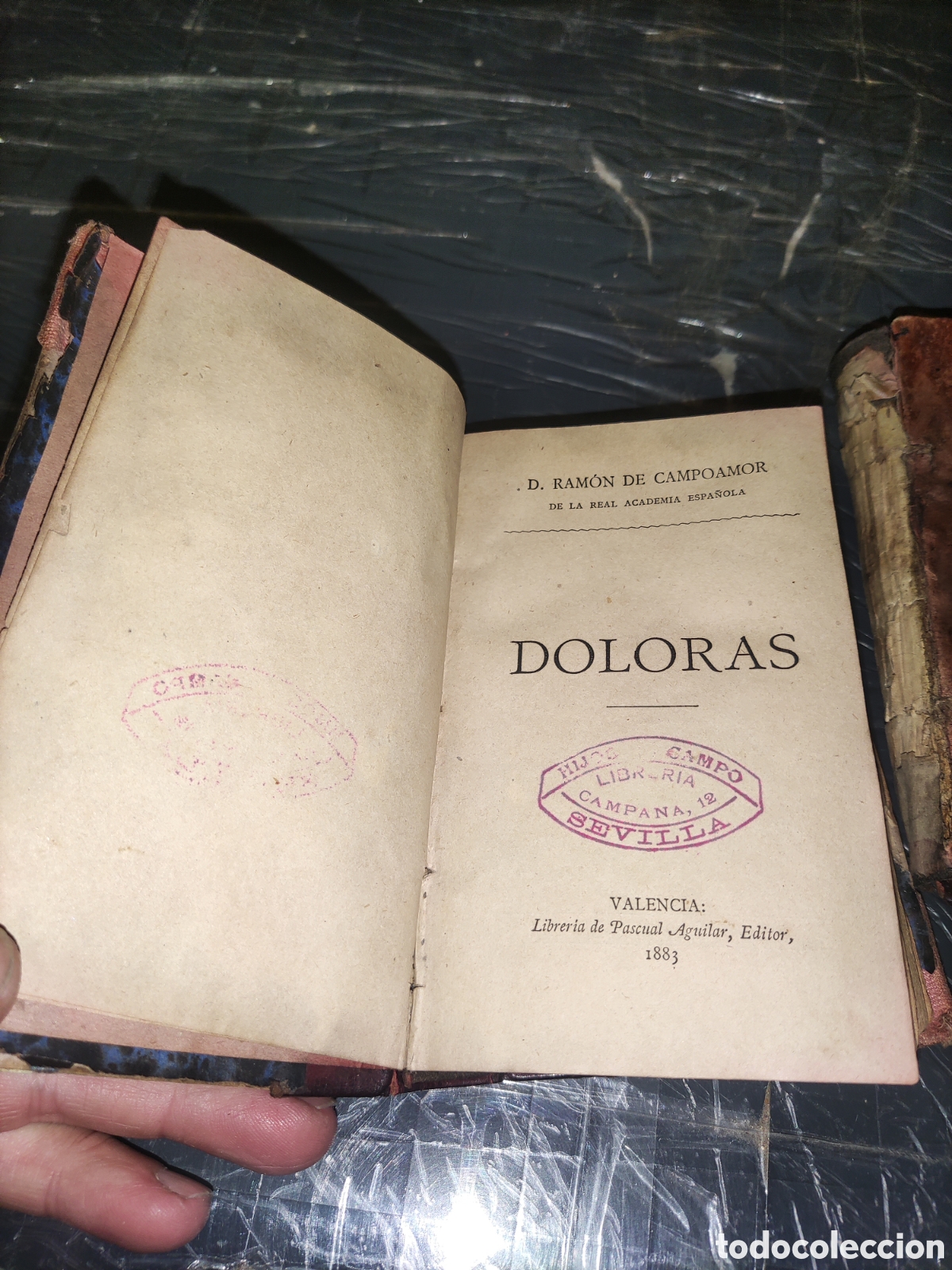Libros antiguos: Biblioteca Selecta.... Obras de Ramon Campoamor. - Foto 2