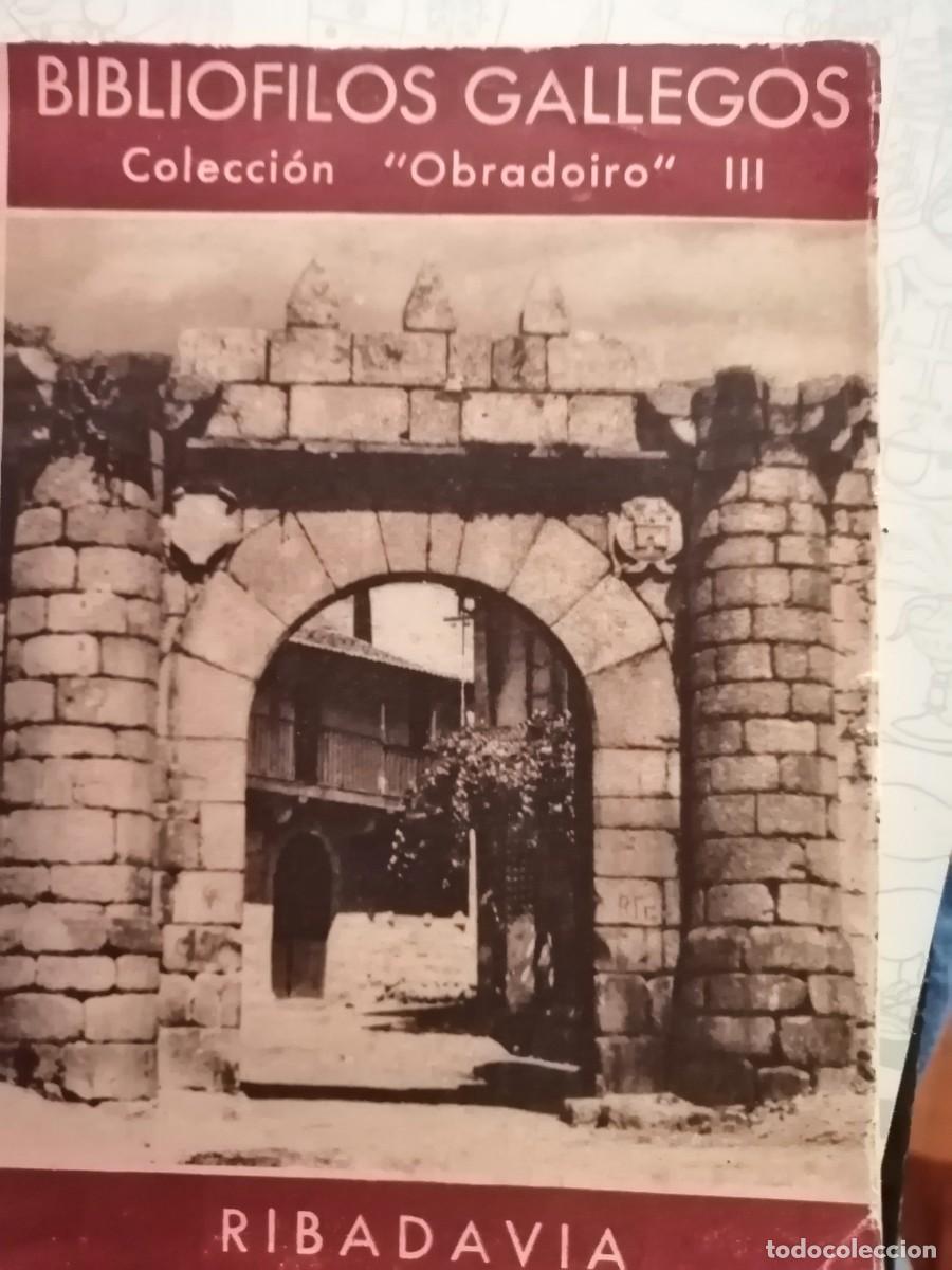 Libros antiguos: Ribadavia, Manuel Chamoso Lamas - Foto 1