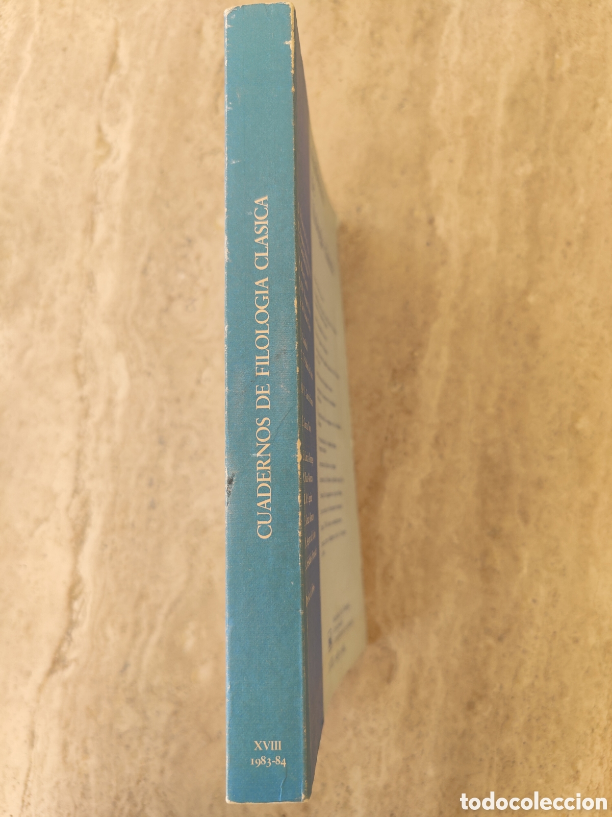 Libros antiguos: Cuadernos de filolog&iacute;a cl&aacute;sica. - Foto 2