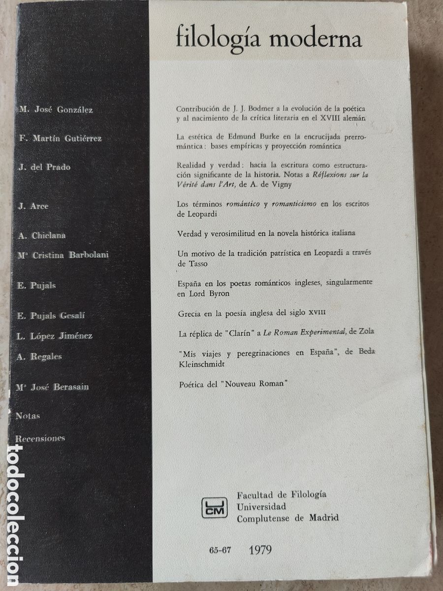 Libros antiguos: Filolog&iacute;a moderna - Foto 1