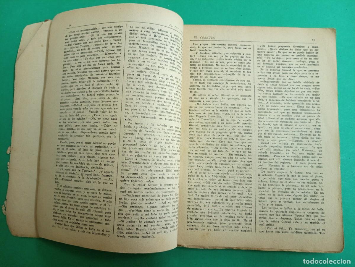 Libros antiguos: Antiguo libro EL CORNUDO. Paul de Kock. Barcelona. - Foto 3