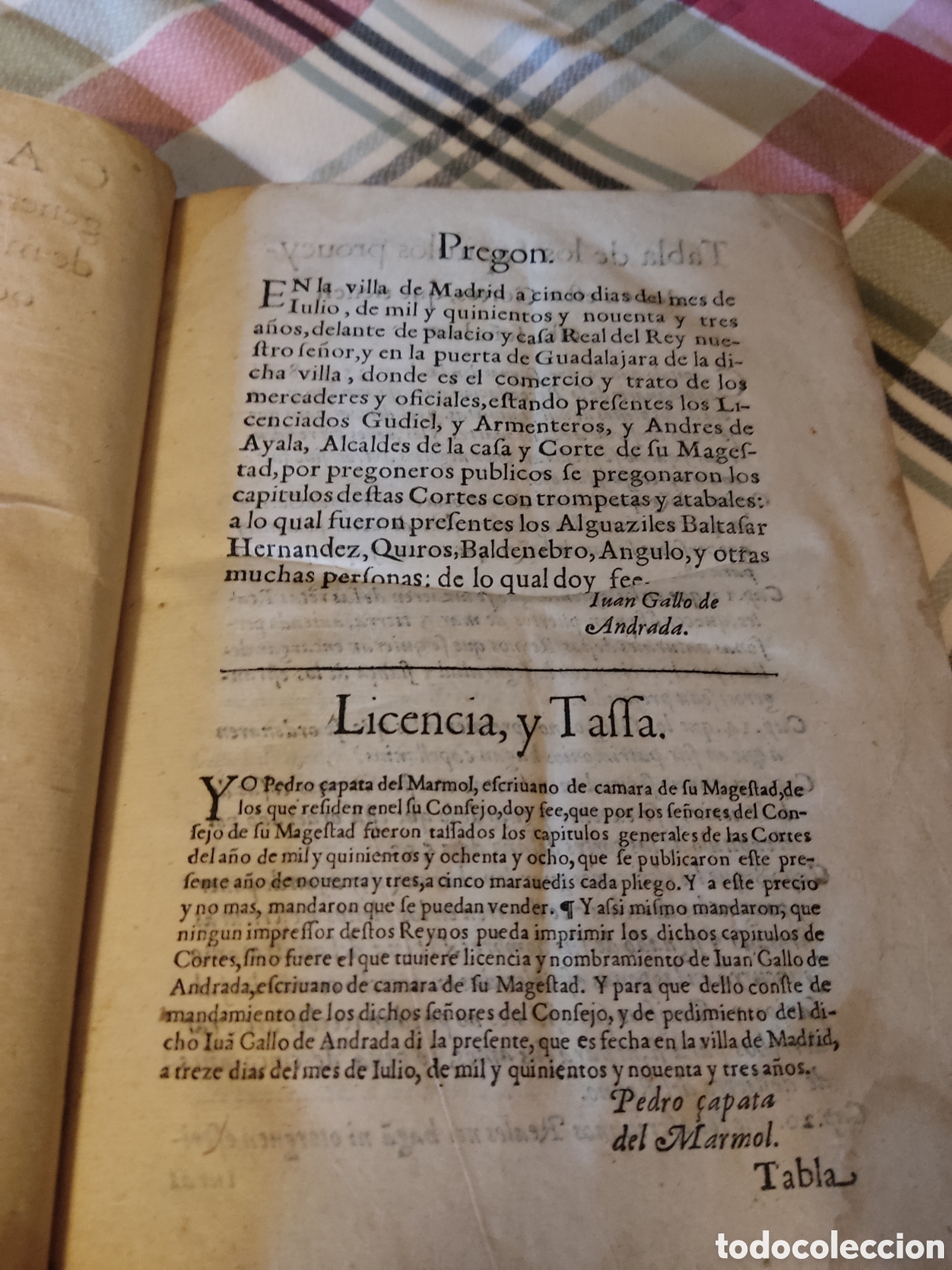 Libros antiguos: Cedulas reales I 1588 varios - Foto 5