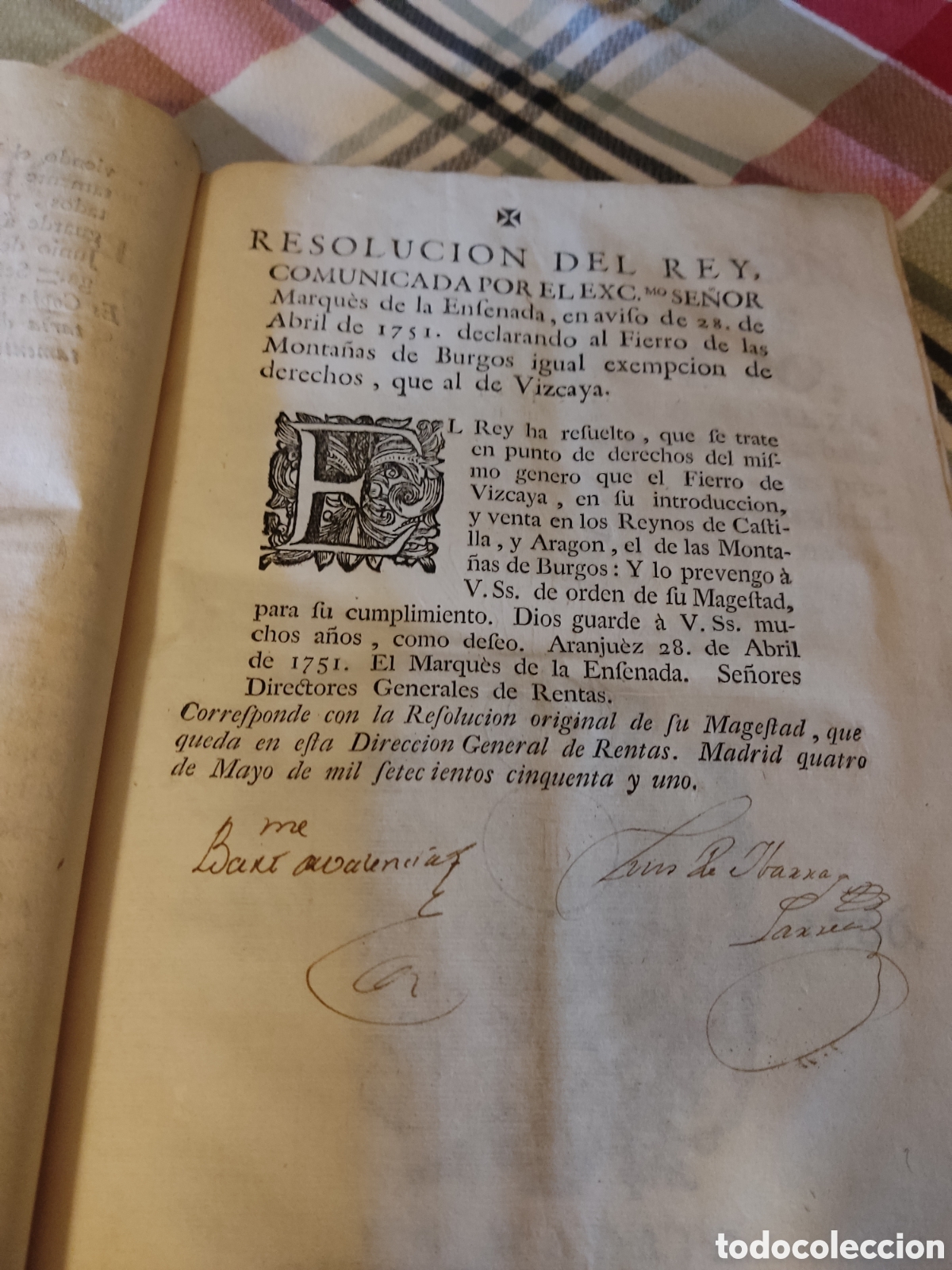 Libros antiguos: Cedulas reales I 1588 varios - Foto 6