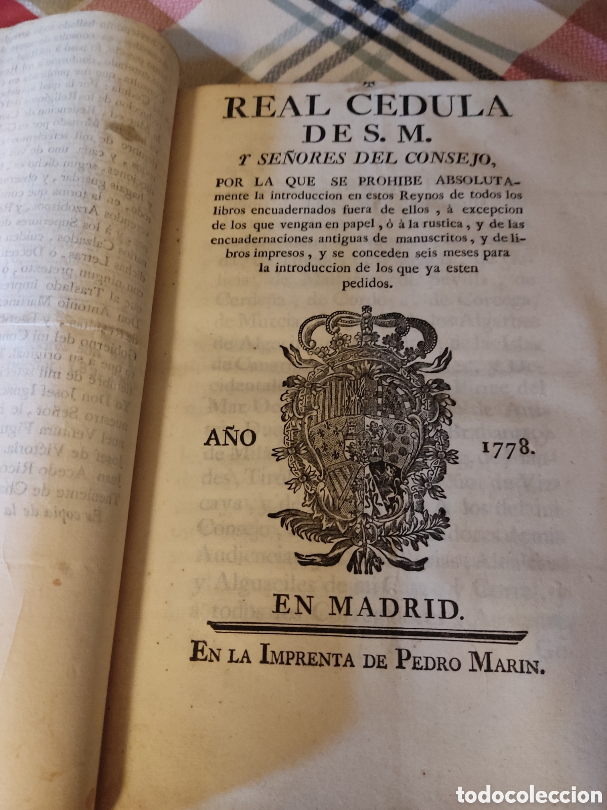 Libros antiguos: Cedulas reales I 1588 varios - Foto 10