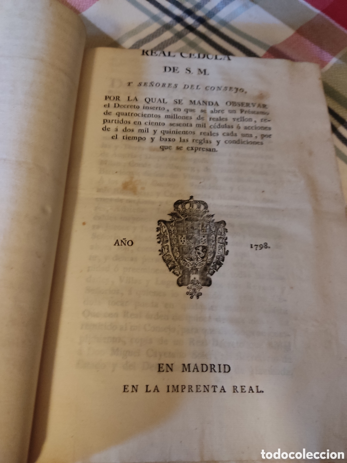 Libros antiguos: Cedulas reales I 1588 varios - Foto 11