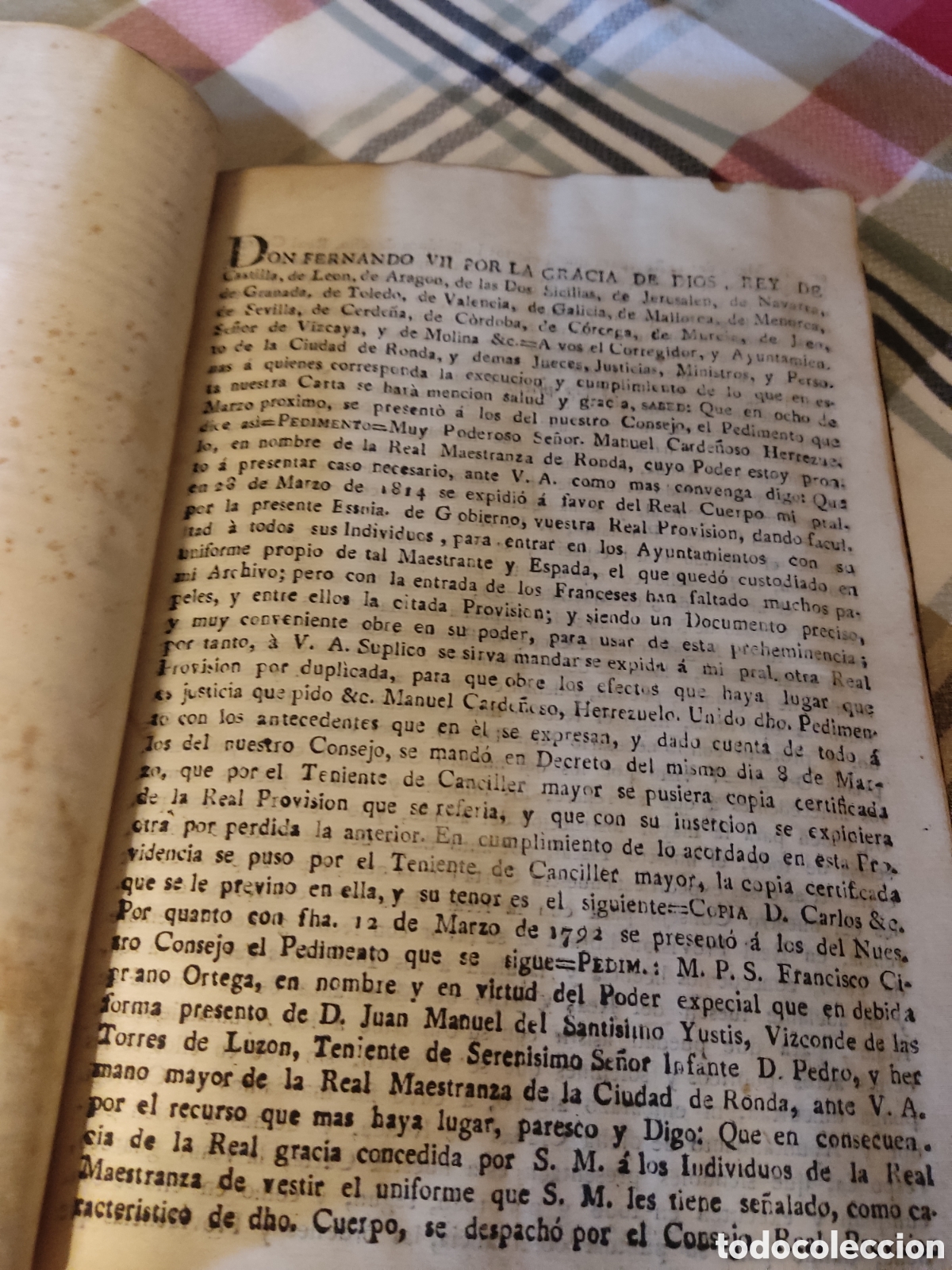 Libros antiguos: Cedulas reales I 1588 varios - Foto 14