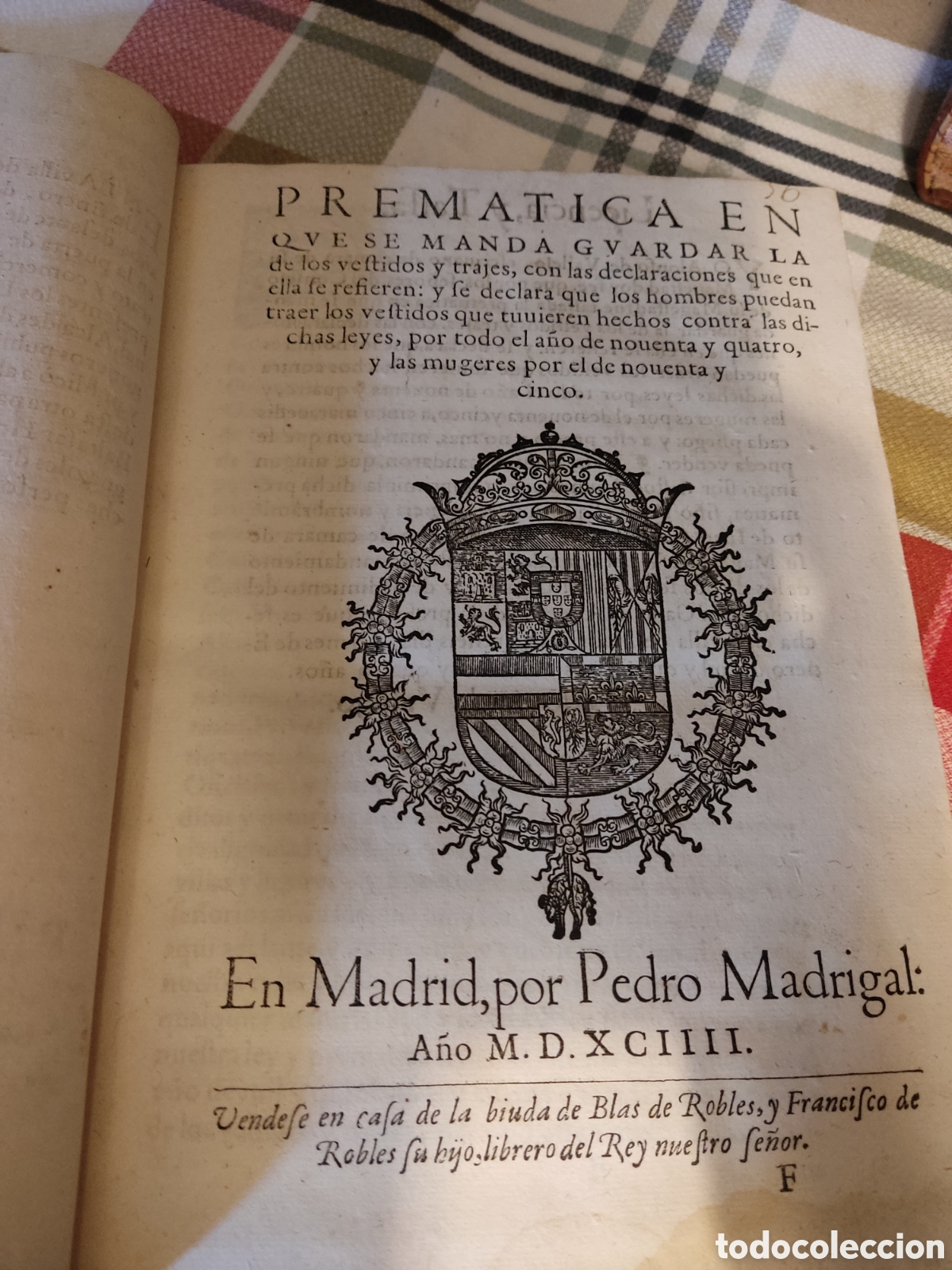 Libros antiguos: Cedulas reales II 1594 - Foto 5
