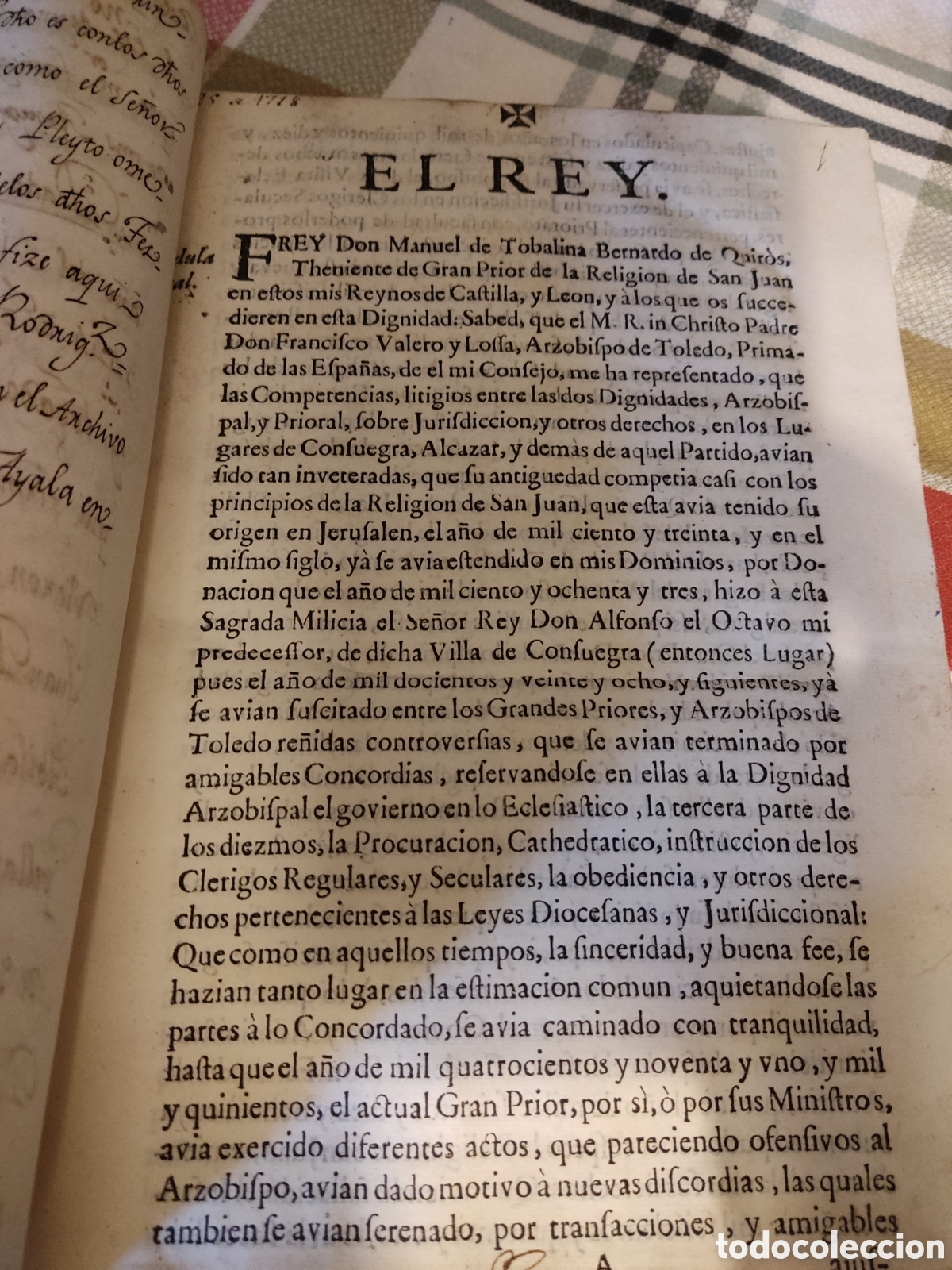Libros antiguos: Cedulas reales II 1594 - Foto 7