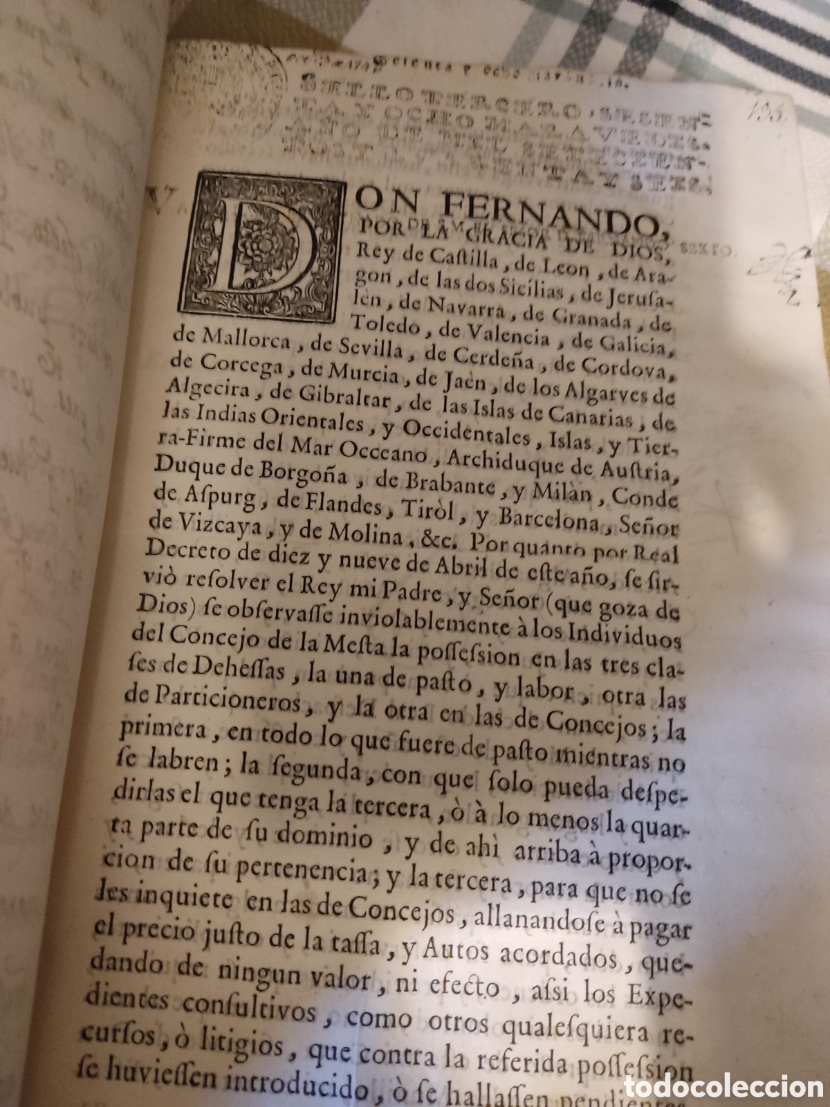 Libros antiguos: Cedulas reales II 1594 - Foto 10