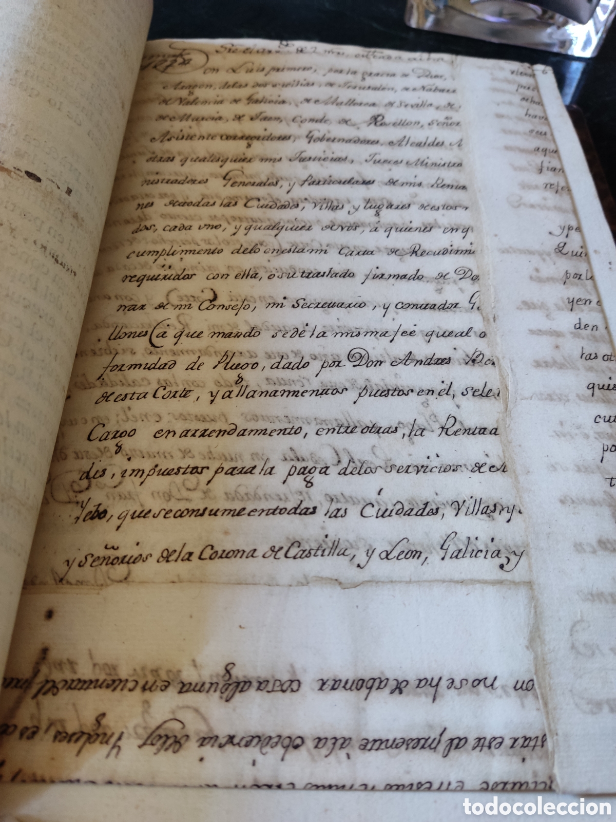 Libros antiguos: Cedulas reales IV 1736 a 1783 - Foto 14