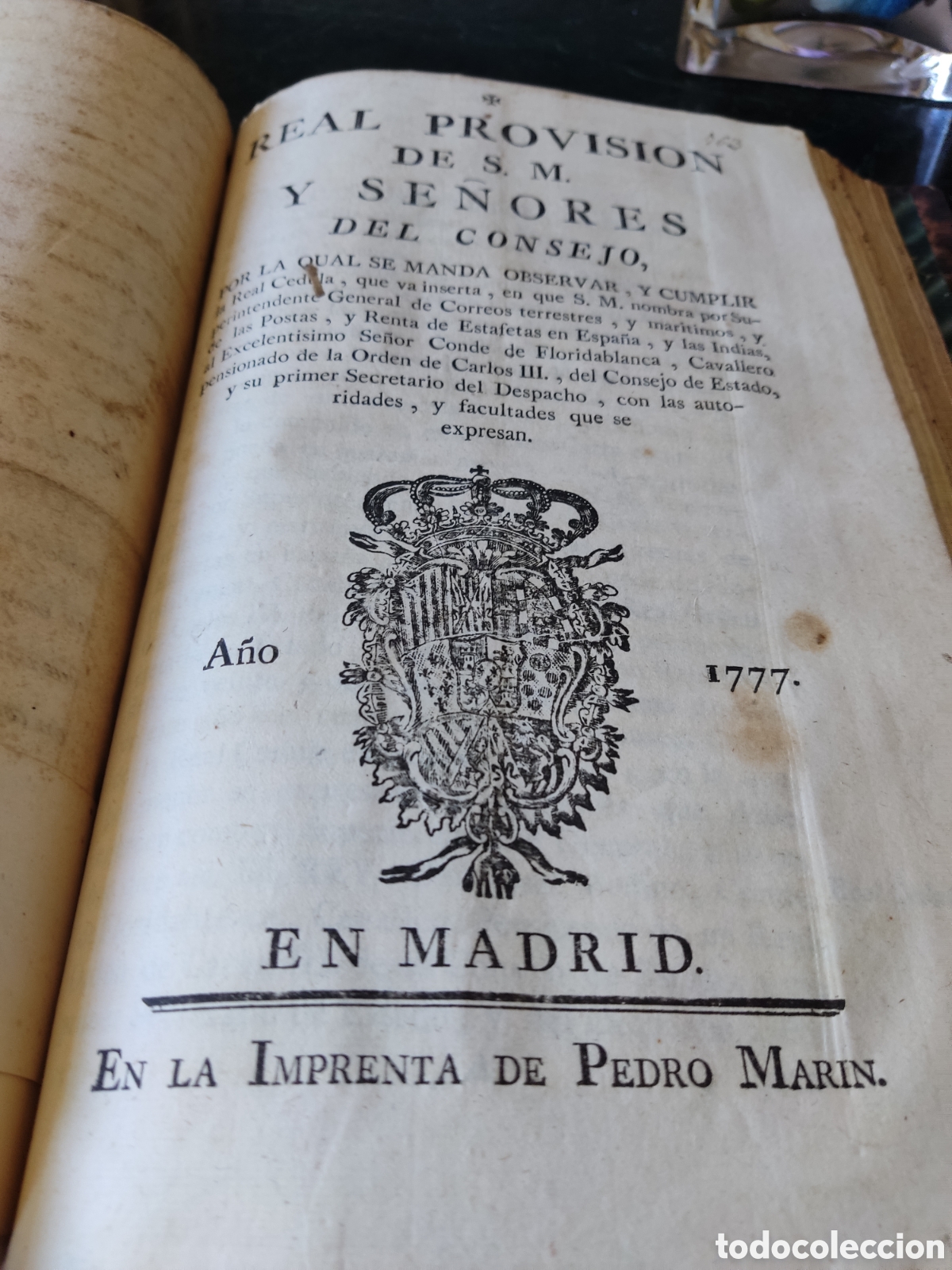 Libros antiguos: Cedulas reales IV 1736 a 1783 - Foto 18